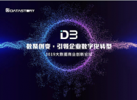 企业数字化转型实践经验，皆在2019大数据商业创新论坛