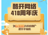 全民创建幸福家园，酷开网络418周年庆再掀大屏营销热潮